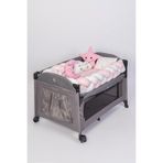 Jasmin Bebe Home Örgü Korumalı Bebek Beşik ve Oyun Parkı Uyku Seti 7 Parça