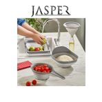 JASPER 4'lü Akordiyon Katlanır Süzgeç Mutfak Çeyiz Seti JPR-0110