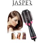 JASPER Aktif Iyon Teknolojili Ultra Hava Üflemeli Saç Şekillendirici Ve Saç Düzleştirici Fön Tarağı 1200w