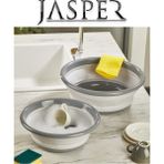 JASPER Katlanabilir 2 Parça Çok Amaçlı 5LT+9LT Bulaşık Kabı Leğen Badya Seti JPR-0111