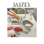 Jasper Qlux Jpr-0110 4'Lü Akordiyon Katlanır Süzgeç Mutfak Çeyiz Seti