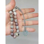 Jasper Taşı Faset Kesim 17'li Efe Tesbih 12mm (9946-EFE)
