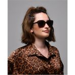 Jatelier Monıca Leopar Köşeli Kadın Güneş Gözlüğü