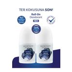Jaune Vaste Doğal 2 'li Roll On Erkekler Için 50 ml +25 ml Alüminyum Sles Içermez