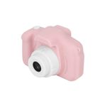 JavaTech Mini Çocuk Kamerası 1080p Hd Video Çekim Kalitesi Cmr9 Dijital Fotoğraf Makinesi Pembe