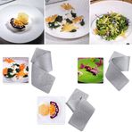 JAWSEU 3 adet dantel yastık pasta silikon kalıp kabartma çevre dostu tekrar kullanılabilir uç silikon kalıp pasta dekorasyon işlemi aleti
