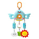 JAWSEU Mobil bebek yatak zili, asılı oyuncak, bebek yatağı alt değiştirme masası dekorasyonu, bebek rüzgar çanı Cot Mobile, yeni doğan bebek bebek Toddler için, bebekler, erkek ve kız çocukları için (mavi