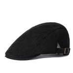 JAWSEU Üniseks beyzbol şapkası, dış mekan beyzbol kepi, ayarlanabilir yetişkin şapkası, spor, havalı, moda, beyzbol şapkası, kadife şapka, kadınlar ve erkekler için (siyah), 0, Tek Beden