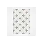 Jayleen Gri Geometrik Modern Geometrik Etnik Desenli Boho Makinada Yıkanabilir Hafif Hav Toz Vermez Leke Tutmaz Kaymaz Taban Dijital Makine Baskı Halı Oturma Odası Salon Yolluk Koridor Mutfak Halısı