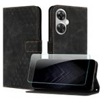 JayModCase OnePlus Nord CE3 Lite 5G için koruyucu folyolu cep telefonu kılıfı, Flip Wallet PU deri OnePlus Nord CE3 Lite 5G kılıf [kart bölmesi] [mıknatıs] [ayak] 360 darbeye dayanıklı koruyucu kılıf