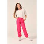 Jazziee Genç Kız Çocuk Jogger Pantolon - Fuşya - 8 - 9 Yaş
