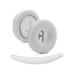 Jbl İle Uyumlu Kulaklık Pedi Süngeri Tune T500bt 510bt 520bt T560bt 570bt T450 460 Jr300 310 Kafa Koruma Yastık Kapak Yalıtım Beyaz