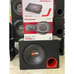 Jbl Paket Set 30cm Bass 4kanallı Anfi Pıoneer Oval Hoparlör 450w