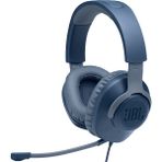JBL Quantum 100 Mavi Gaming Kablolu Kulaklık