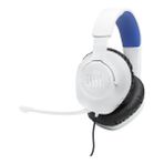 JBL Quantum 100 Play Station Kablolu Gaming Beyaz Mavi Kulak Üstü Oyuncu Kulaklık