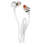 JBL T210 Beyaz Mikrofonlu Kulak İçi Kulaklık