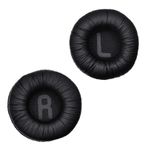 JBL T450BT T500BT Tune 500BT ile uyumlu yedek kulak yastıkları siyah kulak yastıkları kulak yastıkları yedek dolgu Tune kulak yastıkları PU deri ve süngerden