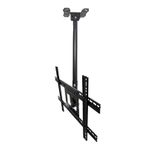 JDJXYNSRT Ayarlanabilir Eğimli TV Duvara Monte TV Standı, Çoğu 32-70 İnç (60-360 cm) TV'ler ile Uyumlu