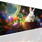 Jdozfo Büyük Mouse Mat Oyun Mouse Pad Büyük Masa Mat Büyük Mousepad Paskalya Mouse Masa Pad Oyun Masası için Ekstra Büyük Fare Paspasları, Fare Altlıkları Dikişli Kenarlar, Mousemat Oyun Masası Örtüsü Pad