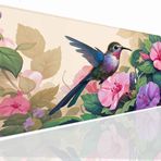 Jdozfo Büyük Oyun Mouse Pad Mouse Mat El İşi Masa Mat Büyük Genişletilmiş XL Oyun Mousepad Su Geçirmez Masa Örtüsü, Kaymaz Tabanlı Fare Altlığı, Bilgisayar Klavyesi ve Fare Altlığı için Masa Pedi 60 cm x 30
