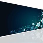 Jdozfo Büyük Oyun Mouse Pad Mouse Mat Mavi Masa Mat Büyük Genişletilmiş XL Oyun Mousepad Su Geçirmez Masa Örtüsü, Kaymaz Tabanlı Fare Altlıkları, Bilgisayar Klavyesi ve Fare Altlığı için Masa Pedi 28"x12"