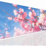 Jdozfo Büyük Oyun Mouse Pad Mouse Mat Moda Masa Mat Büyük Genişletilmiş XL Oyun Mousepad Su Geçirmez Masa Örtüsü, Kaymaz Tabanlı Fare Altlıkları, Bilgisayar Klavyesi ve Fare Altlığı için Masa Pedi 24"x12"