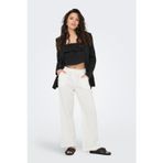 JDY Kadın Geniş Paça Pantolon JDYTHEIS LIFE Wide Pant Günlük Rahat Pantolon