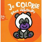 JE COLORIE SANS DEBORDER PANDA