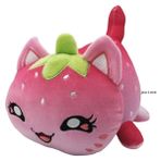Jea Love 25CM Doll Peluş Oyuncak Çilek Kedi (Yurt Dışından) - Renkli - 25 cm