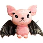 Jea Love 30CM Yarasa Koyu Hayvan Doll Peluş Oyuncak (Yurt Dışından) - pembe