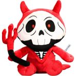 Jea Love Ölüm Karanlık Hayvan Doll Peluş Oyuncak (Yurt Dışından) - kırmızı - 30cm