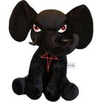Jea Love Pentagram Fil Koyu Hayvan Doll Peluş Oyuncak (Yurt Dışından) - siyah - 30cm