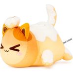 JeaLove Jea·love 25CM Doll Peluş Oyuncak Tarçınlı Rulo Kedi (Yurt Dışından) - renkli