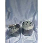 Jeane Home Decor Ikili Better Together Friends Kahve Kurabiye Ikili Vanilya Çikolata Vegan Soya Mum - Beyaz