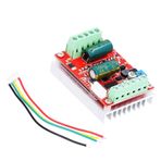 Jeanoko 400w 6-60v Dc Fırçasız Motor Kontrol Cihazı, 12v 24v 48v İleri Geri Fırçasız Pwm Dc Elektrik Hız Modülü 400w, Plc 0-5v Analog Kontrol Için Salon Kontrol Cihazı