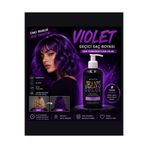 jeans color Amonyaksız Renkli Saç Boyası Mor 250ml. Kokusuz Su bazlı Violet Hair Dye