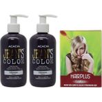 JEAN'S COLOR Saç Boyası Lilamor 250 ml 2 Adet ve Hairplus Saç Açıcı