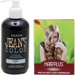 JEAN'S COLOR Saç Boyası Mor 250 ml ve Hairplus Saç Açıcı