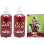 JEAN'S COLOR Saç Boyası Pembe 250 ml 2ADET ve Hairplus Saç Açıcı