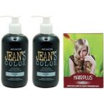 JEAN'S COLOR Saç Boyası Yeşil 250 ml 2 Adet ve Hairplus Saç Açıcı