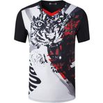 jeansian LS133 Erkek Kısa Kollu Kuru Kesim Tenis Golf Bowling Tişört