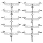 JECOMPRIS 1 set bisiklet standı, U şeklinde bisiklet gövdesi, bisiklet arka taşıyıcı, adaptör, bisiklet yedek parçası, bisiklet bagaj taşıyıcı, bağlantı, bisiklet aksesuarı, dağ bisikleti beslemesi,