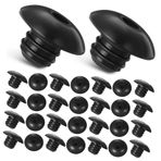 JECOMPRIS 120 su geçirmez kauçuk tıpa, geçmeli panolar için kanca durdurucu, pegboard mandalı, geçmeli pano, çene durdurucu, pegboard kancası, kilit, silikon kauçuk