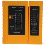 JECOMPRIS Ağ Hattı Ölçer ağ kablosu denetleyicisi ağ kablosu test cihazı telefon Hattı izleyici ağ kablosu dedektörü tel test cihazı tel izleyici ağ kablosu izleyici sert plastik Yellow