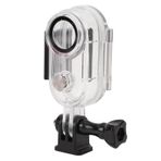 Jectse GO 3 Için GO 3S Için Görünmez Dalış Çantası, Sualtı Fotoğrafçılığı Koruyucu Muhafaza Kabuk Aksiyon Kamera Aksesuarları Braketli, 40 M/131,2 Ft'ye Kadar su Geçirmez