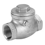 Jectse Salınım Çek Valfı, 3/4 "Salınım Çek Valfı, Paslanmaz Çelik Salınım Çek Valfı, DN20 Salınım Çek Valfı, Tek Yönlü Salınım Çek Valfı, Su, Buhar, Yağlar, Nitrik Asit, Üre için Uygulanabilir