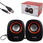 Jedel M600 1+1 Yuvarlak Model Mini USB Hoparlör - Speaker (2*3 Watt)