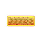 Jedel Wkb104 Kablosuz Bluetooth + 2.4Ghz Çift Modlu Klavye - Retro Daktilo Tasarımlı
