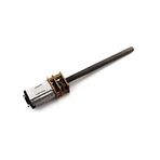 JEEFUSE Dişli Motor M4 55mm Dişli Mil 3V 6V 12V DC Redüktör 15/30/50/60/100/200/300/500/1000rpm Makine Uzun Vida (Size : 50rpm, Color : 3V)
