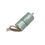 JEEFUSE JGA25-2418 DC Fırçasız Dişli Motor Düşük Hızlı DC Azaltma 12V 24V Motor Ayarlanabilir Hız Kontrollü (Size : 12V 12rpm)